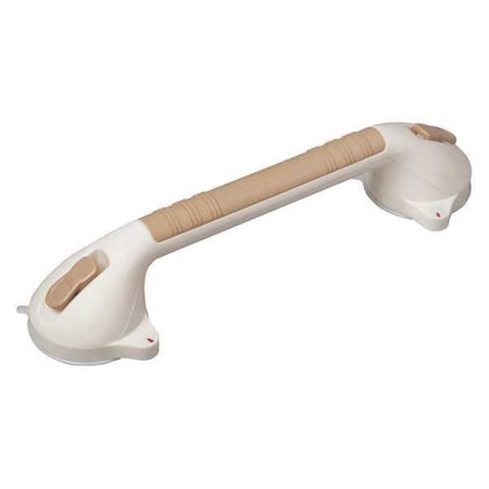 Healthsmart Adjustable Grab Bar, 16" L, Plastic, Textured 521-1562-1916