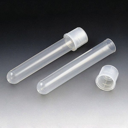 Globe Scientific Culture Tube, 14mL, 100mm L, PP, PK500 110178