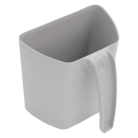 Detectamet Scooping Jug, 2 L Capacity - mL, 67-5/8 fl oz Capacity - oz, Spigot Closure, Polypropylene, White 535-S018-T101-P06