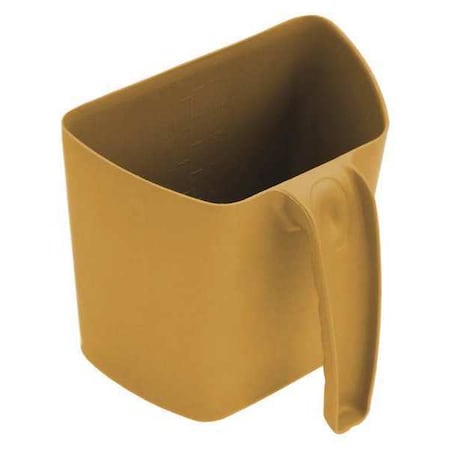 Detectamet Scooping Jug, 2 L Capacity - mL, 67-5/8 fl oz Capacity - oz, Spigot Closure, Polypropylene, Orange 535-S018-T101-P08