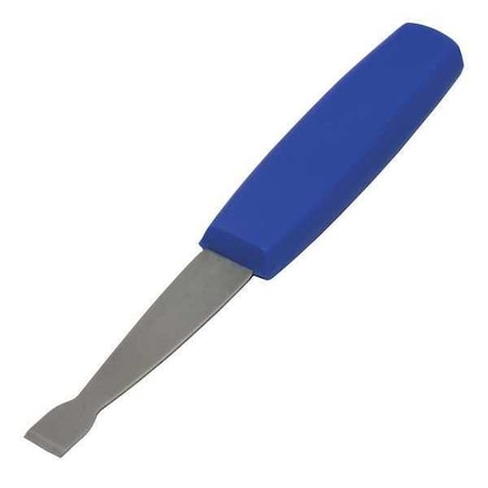 Zoro Select Detectable Scraper, 12mm Size, Plastic, Blue 586-W11-Q03-S233
