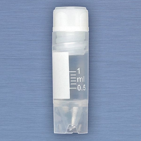 Globe Scientific Cryogenic Vial, 12.5mm Dia, Clear, PK500 3001