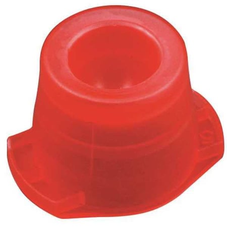 Globe Scientific Cap, Red, Polyethylene, PK1000 118115R