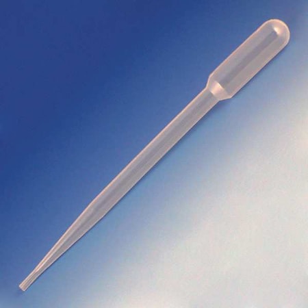 GLOBE SCIENTIFIC Transfer Pipette, 7mL, 155mm L, PK500 138080-500