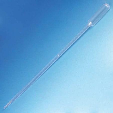 GLOBE SCIENTIFIC Transfer Pipette, 6mL, 225mm L, PK500 139030-500