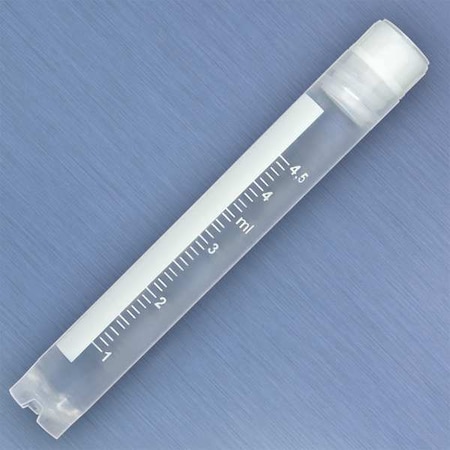 Globe Scientific Cryogenic Vial, 90.5mm H, Clear, PK500 3008