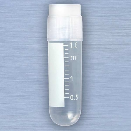 Globe Scientific Cryogenic Vial, 45.9mm H, Clear, PK500 3011