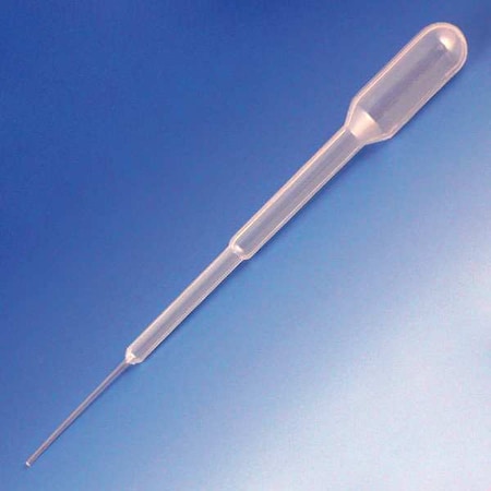 Globe Scientific Transfer Pipette, 1.5mL, 104mm L, PK400 134020