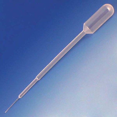 GLOBE SCIENTIFIC Transfer Pipette, 5mL, 153mm L, PK250 134070-250