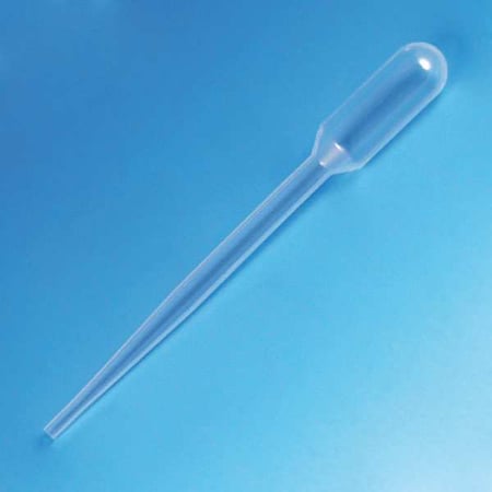 Globe Scientific Transfer Pipette, 1.7mL, 87mm L, PK500 138020-500