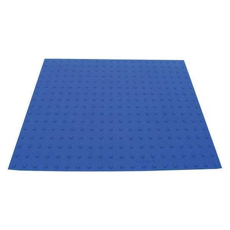 Safetysteptd ADA Warning Pad Flexible Cement Blue, 3 ft W x 4 ft L, 1 in Thick SSTDPB3X423505
