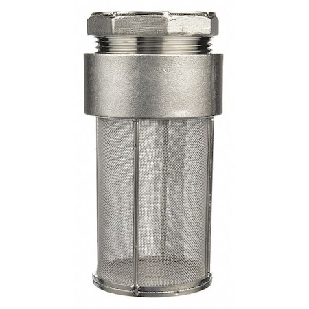 Marlin Steel Wire Products Round Parts Washing Basket, #30 Mesh Size, Stainless Steel, Silver 00659007-34