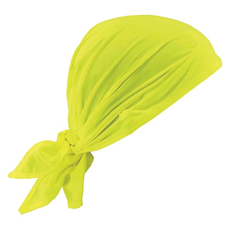 Ergodyne Dew Rag, Lime, Solid 6710