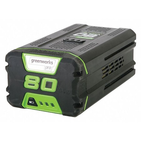 Greenworks 80.0V Li-Ion Battery, 4.0Ah Capacity GBA80400