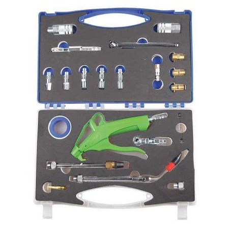 Speedaire Pistol Grip Air Gun Kit with Extension 52KD69