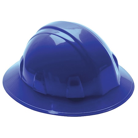 Condor Hard Hat, SL, Polyethylene, 4 Point Ratchet, Type 1, Class E, Blue 52LD14