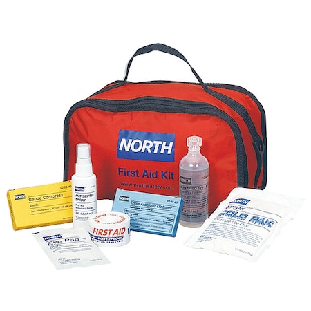 North Soft Pak First Responder First Aid Emergency Medical Kit FRKSOFTPAK-CLSB