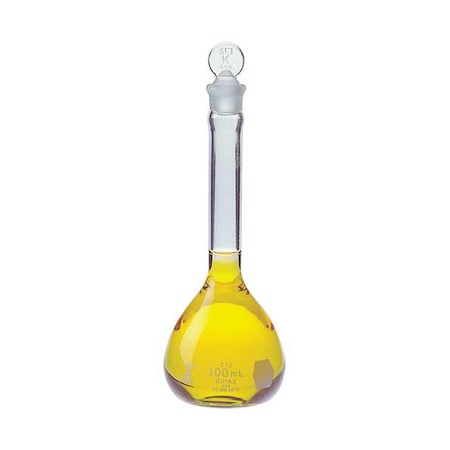 Kimble Chase Volumetric Flask, 1mL, Clear, PK12 28014-1