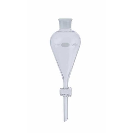 Zoro Select Funnel, 250mL, Clear, 70mm Stem L 29048g-2000