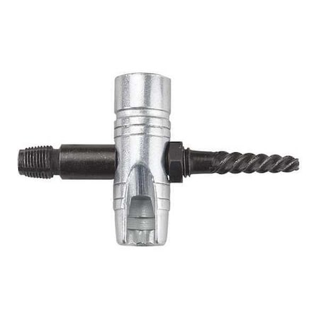 Westward Grease Zerk Extractr, Threaded, 3-27/64"L 52NZ91