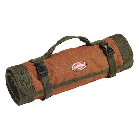 Bucket Boss Wrench Roll, Brown, Canvas, 25 Pockets 70004