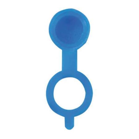 Westward Fitting Cap, 65 Deg., PP, 55/64"L, Blue, PK10 52NZ21