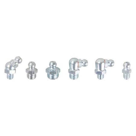 Westward Grease Fitting Kit, No. Pieces 9, PK9 52NZ39