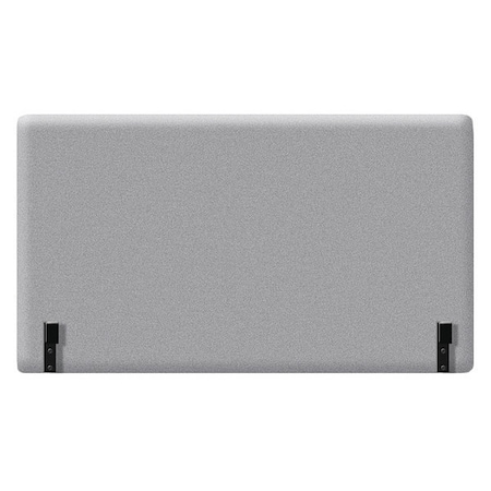 Duobed Duobed Back Support for 30" Ottomans, Grey Performance Fabric IBSAR30-AQ