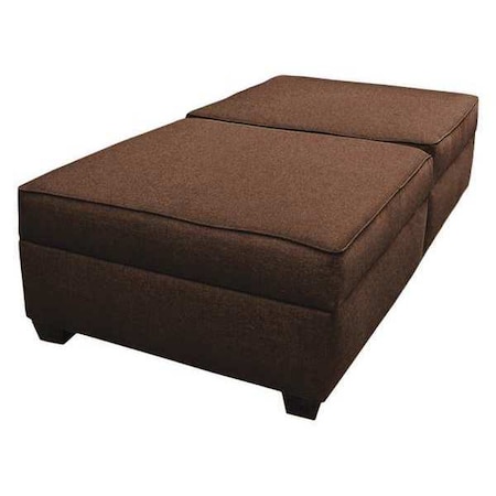 Duobed 30" x 60" Storage Bench, Brown MFTWB30-ES