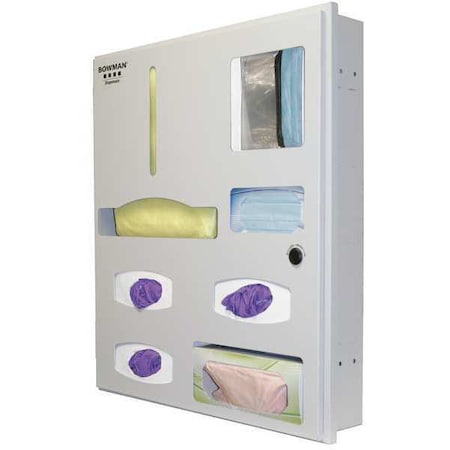 Bowman Dispensers Bulk Dispenser, Beige, Steel RE101-0012