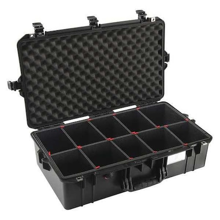 Pelican Black Protective Case, 28.8"L x 16.77"W x 9.12"D 016050-0051-110