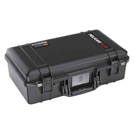 Pelican Black Protective Case, 21.9"L x 13.97"W x 7.49"D 1525AIRNF