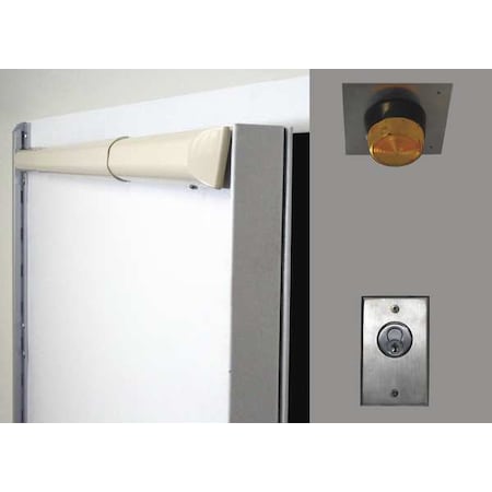 Securitech Door Alarm Kit, RH, For 36" to 42" W Doors LISA-KIT3642-RH