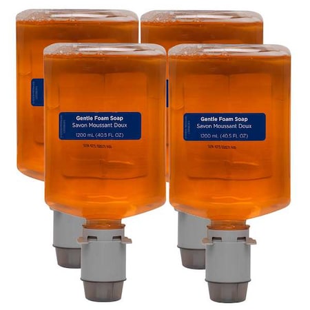 Georgia-Pacific Hand Soap, Pacific Blue Ultra Series, 1,200 mL, Foam, Pacific Citrus, 4 PK 43715