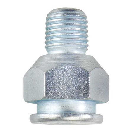 Westward Grease Fitting, 65 Deg., Stl, 1-5/16"L, PK10 52PA15