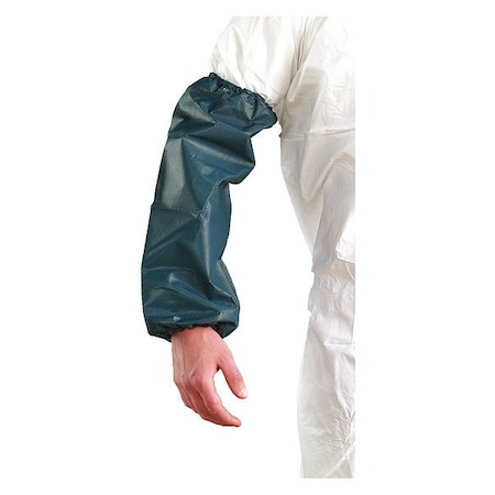 Ansell AlphaTec(R) 68-4000 Chemical Resistant Sleeves, 20 in Length, 4 mil Thick, Welded Seam, Green 684000