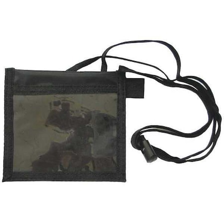 Zoro Select Badge Holder, Horizontal, 4-13/16" H, PK5 52RU30