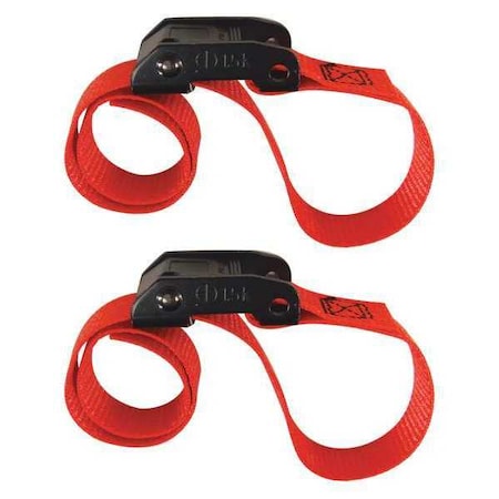 Snap-Loc Snap Lock Cinch Strap, 24" L x 1" W, PR SLCTC102CR2
