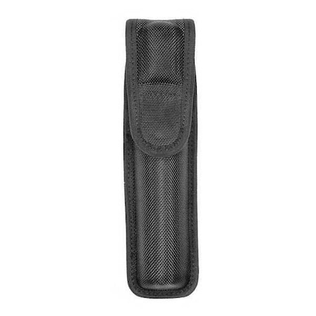 Heros Pride Flashlight Pouch, Nylon, Black, XL, Snap 1068