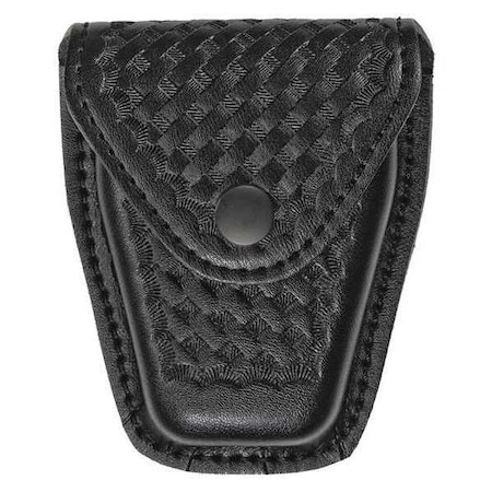 Heros Pride Handcuff Pouch, Synthetic Leather, Black, S, Snap 1450WB