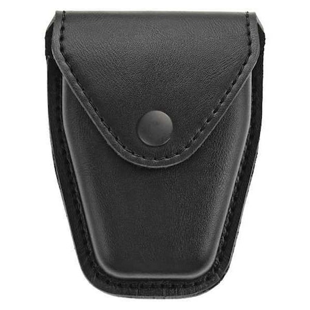 Heros Pride Handcuff Pouch, Synthetic Leather, Black, S, Snap 1452PB