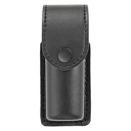 Heros Pride Pepper Spray Holster, Synthetic Leather, Black, S, Snap 1458PB
