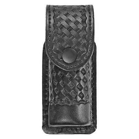 Heros Pride Pepper Spray Holster, Synthetic Leather, Black, S, Snap 1458WB