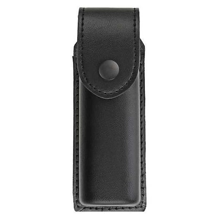 Heros Pride Pepper Spray Holster, Synthetic Leather, Black, M, Snap 1460PB