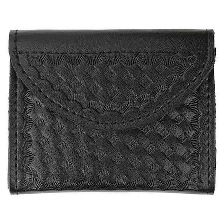 Heros Pride Glove Pouch, Synthetic Leather, Black, Universal, Hook-and-Loop 1482W