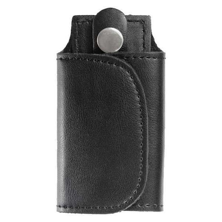 Heros Pride Key Holder, Leather, Black, Universal, Hook-and-Loop 1485PN