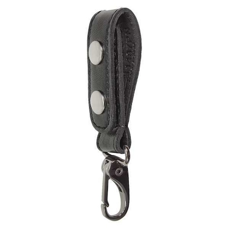 Heros Pride Key Holder, Leather, Black, Universal, Snap 1487PN