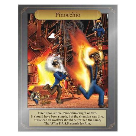 Mancomm Safety Poster, Ergonomics, Paper, 16 in W, 12 in H 31p-201-02