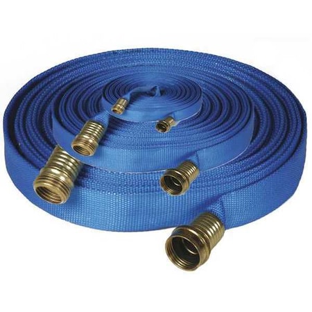 Fsi Flat Supply Hose, 50 ft. L F-GH503510