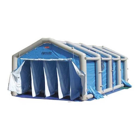 Fsi Decontamination Shower, Blue, 61" L DAT4099S